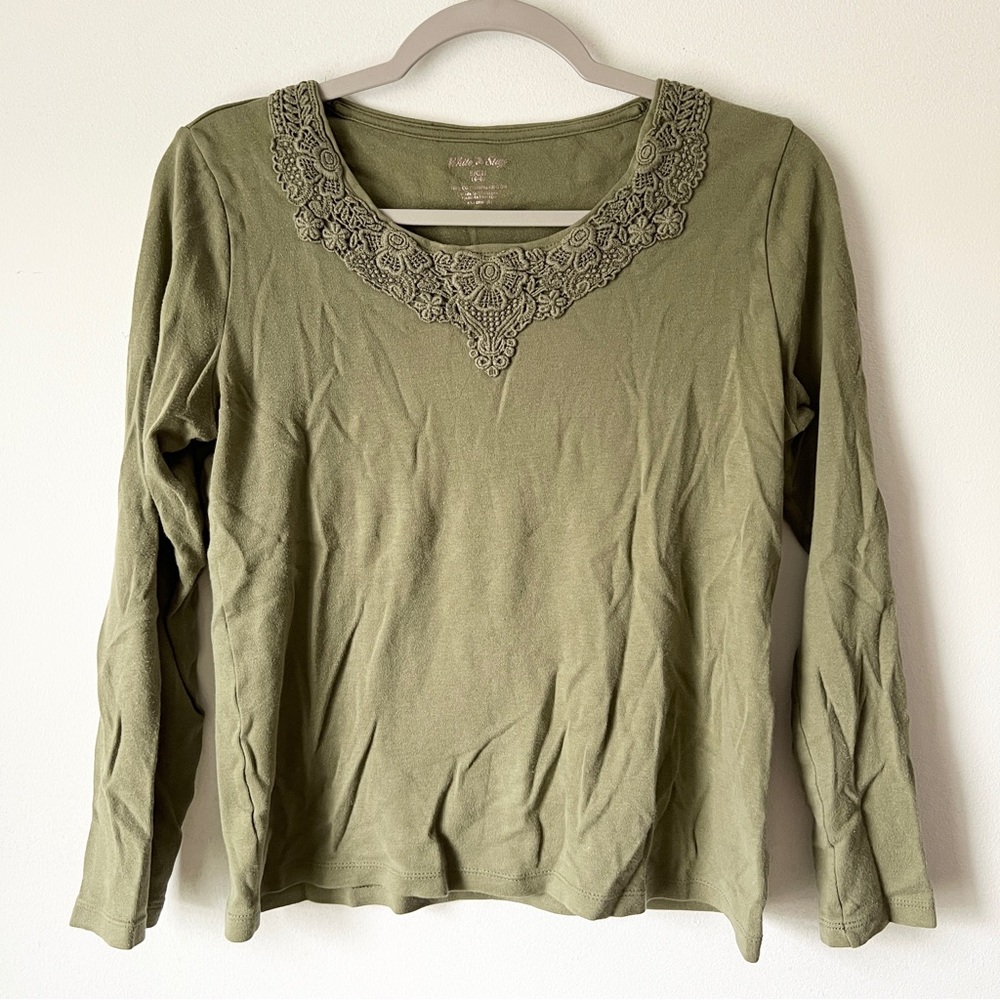 White Stag long sleeve top size S